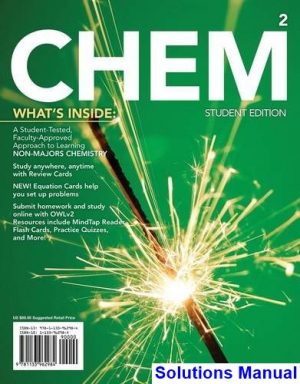 CHEM 2 Chemistry in Your World 2nd Edition Hogg Solutions Manual