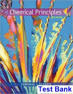 Chemical Principles 8th Edition Zumdahl Test Bank