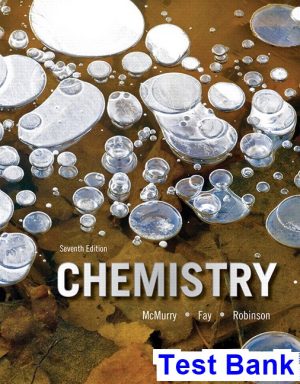 Chemistry 7th Edition McMurry Test Bank
