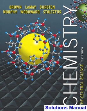 Chemistry The Central Science 13th Edition Brown Solutions Manual