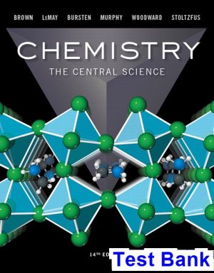 Chemistry The Central Science 14th Edition Brown Test Bank