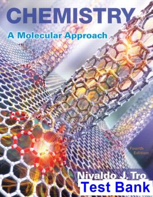 Chemistry A Molecular Approach 4th Edition Tro Test Bank