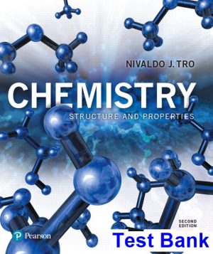 Chemistry Structure and Properties 2nd Edition Tro Test Bank