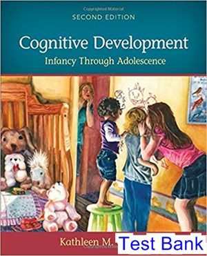 Cognitive Development Infancy Through Adolescence 2nd Edition Galotti Test Bank