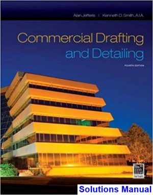 Commercial Drafting and Detailing 4th Edition Jefferis Solutions Manual