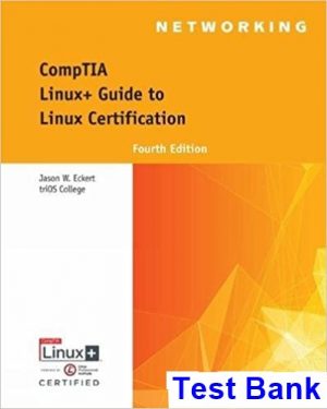 CompTIA Linux+ Guide to Linux Certification 4th Edition Eckert Test Bank