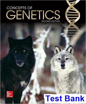 Concepts of Genetics 2nd Edition Brooker Test Bank