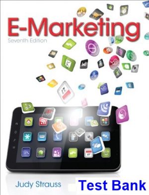 E-Marketing 7th Edition Strauss Test Bank