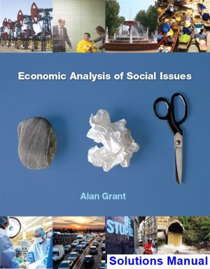 Economic Analysis of Social Issues 1st Edition Alan Grant Solutions Manual