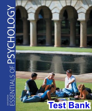Essentials of Psychology 6th Edition Bernstein Test Bank