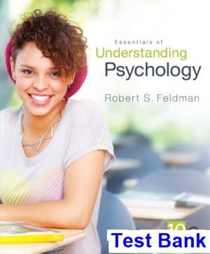 Essentials of Understanding Psychology 10th Edition Feldman Test Bank