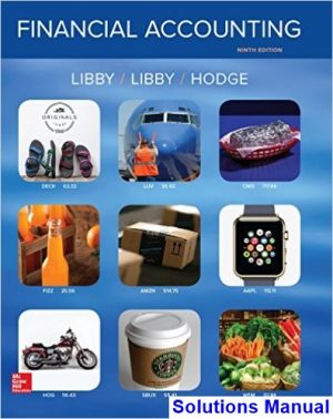 Financial Accounting 9th Edition Libby Solutions Manual