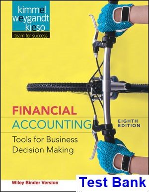Financial Accounting Tools for Business Decision Making 8th Edition Kimmel Test Bank