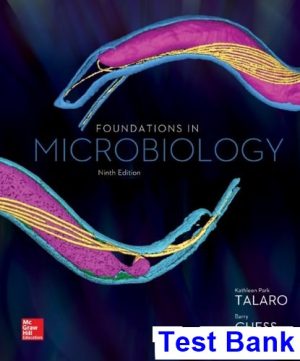 Foundations in Microbiology 9th Edition Talaro Test Bank