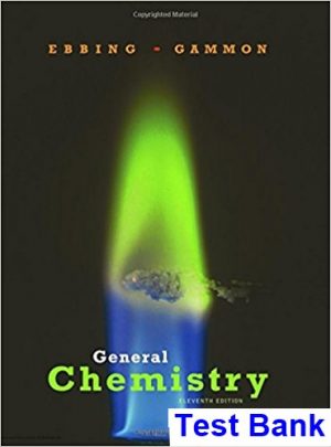 General Chemistry 11th Edition Ebbing Test Bank