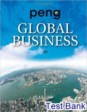 Global Business 3rd Edition Mike Test Bank