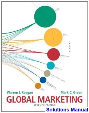 Global Marketing 7th Edition Keegan Solutions Manual