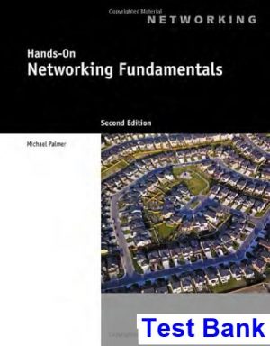 Hands-On Networking Fundamentals 2nd Edition Michael Palmer Test Bank