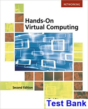 Hands on Virtual Computing 2nd Edition Simpson Test Bank