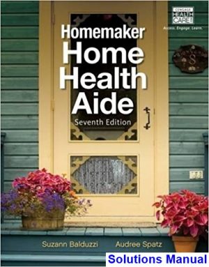 Homemaker Home Health Aide 7th Edition Balduzzi Solutions Manual