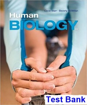 Human Biology 11th Edition Starr Test Bank