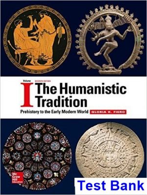 Humanistic Tradition 7th Edition Fiero Test Bank