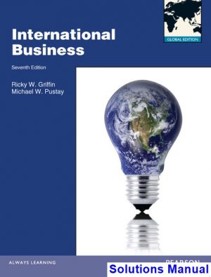 International Business 7th Edition Griffin Solutions Manual