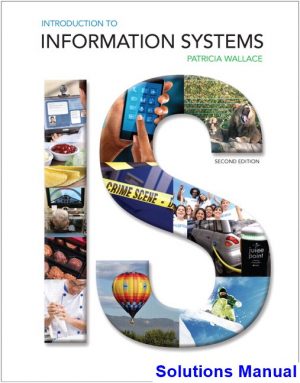 Introduction to Information Systems 2nd Edition Patricia Wallace Solutions Manual