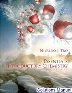 Introductory Chemistry 4th Edition Tro Solutions Manual