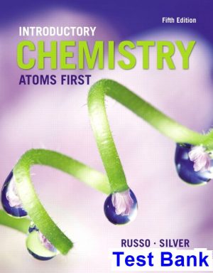 Introductory Chemistry Atoms First 5th Edition Russo Test Bank
