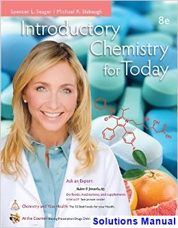 Introductory Chemistry for Today 8th Edition Seager Solutions Manual