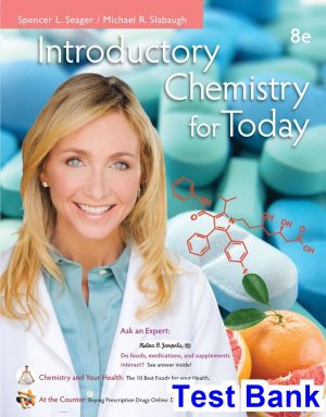 Introductory Chemistry for Today 8th Edition Seager Test Bank