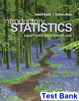 Introductory Statistics 2nd Edition Gould Test Bank