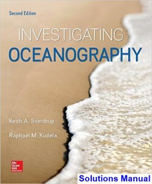 Investigating Oceanography 2nd Edition Sverdrup Solutions Manual