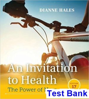 Invitation to Health 17th Edition Hales Test Bank