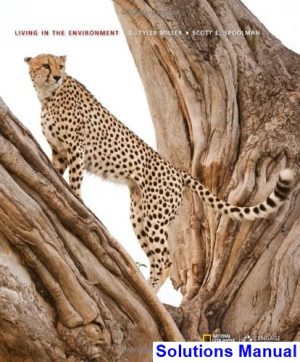 Living in the Environment 18th Edition Miller Solutions Manual