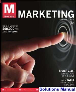 M Marketing 3rd Edition Grewal Solutions Manual