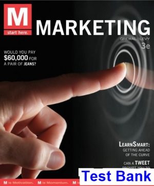 M Marketing 3rd Edition Grewal Test Bank
