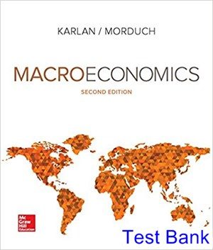 Macroeconomics 2nd Edition Karlan Test Bank