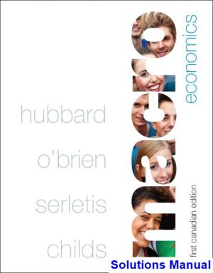 Macroeconomics Canadian 1st Edition Hubbard Solutions Manual