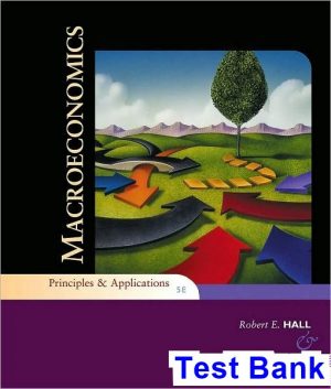 Macroeconomics Principles and Applications 5th Edition Hall Test Bank