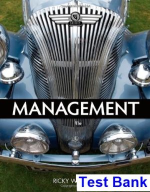 Management 11th Edition Griffin Test Bank