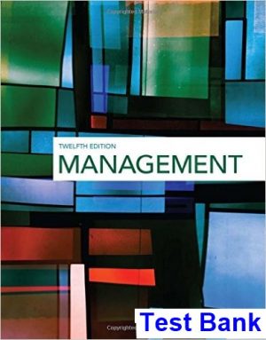 Management 12th Edition Griffin Test Bank