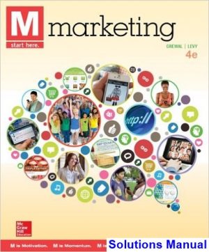 Marketing 4th Edition Grewal Solutions Manual