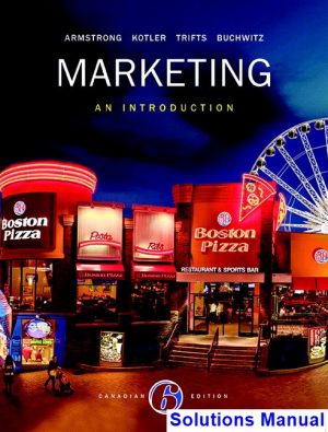 Marketing An Introduction Canadian 6th Edition Armstrong Solutions Manual