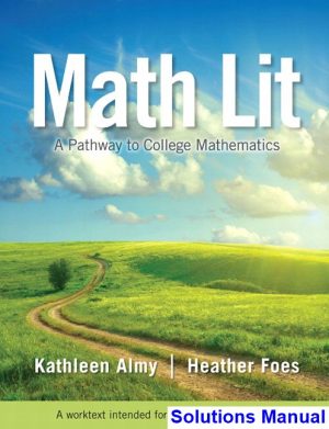 Math Lit 1st Edition Almy Solutions Manual