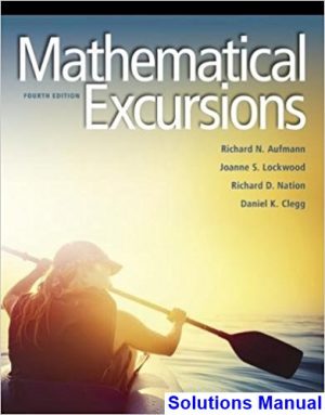 Mathematical Excursions 4th Edition Aufmann Solutions Manual