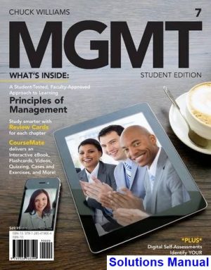MGMT 7 7th Edition Chuck Williams Solutions Manual