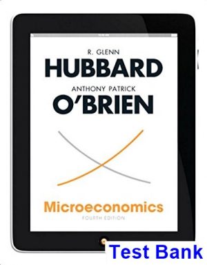 Microeconomics 4th Edition Hubbard Test Bank