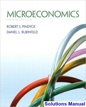 Microeconomics 8th Edition Pindyck Solutions Manual